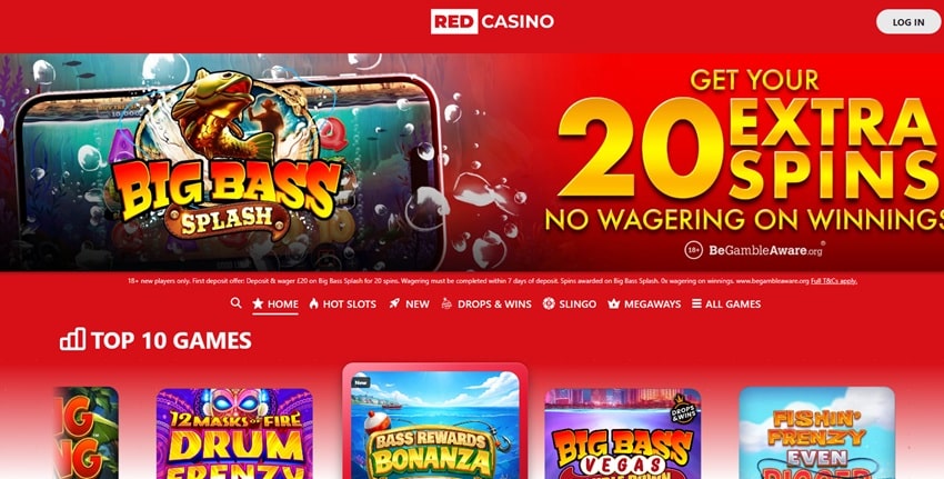 red casino sister sites homepage