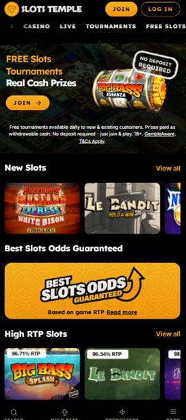 slots temple sister sites mobile screenshot