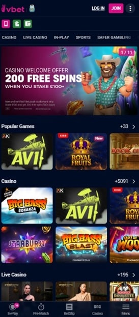 vbet sister sites mobile screenshot