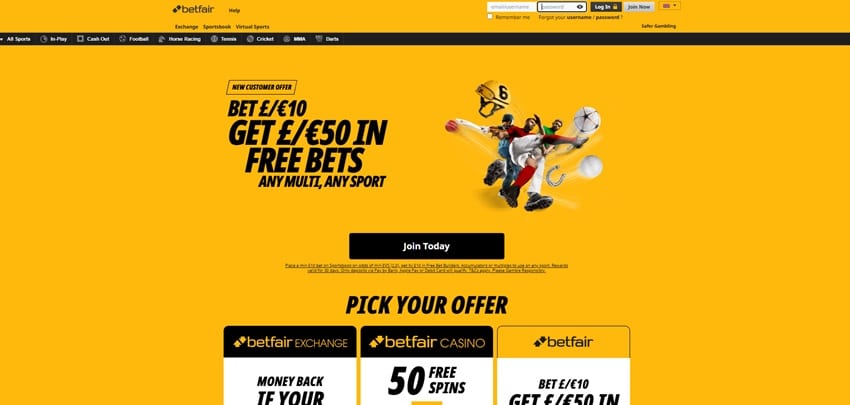 paddy power sister sites betfair