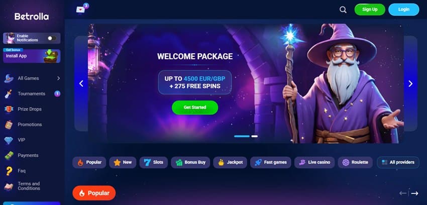 bet4star sister sites betrolla