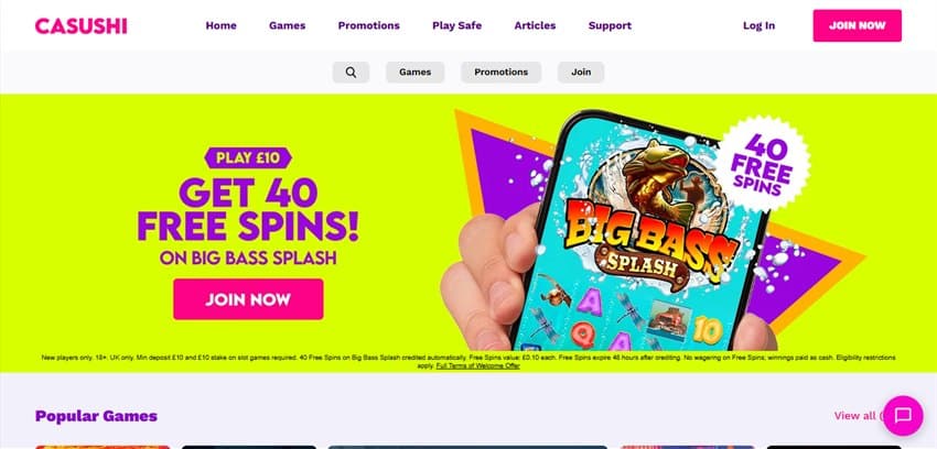bingo stars sister sites casushi