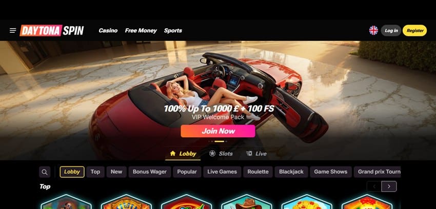 rarawin sister sites daytona spin