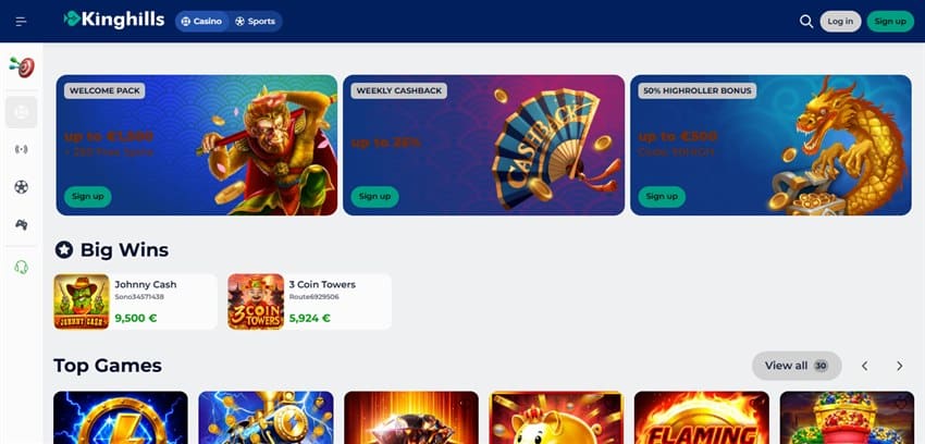 nine casino sister sites kinghills