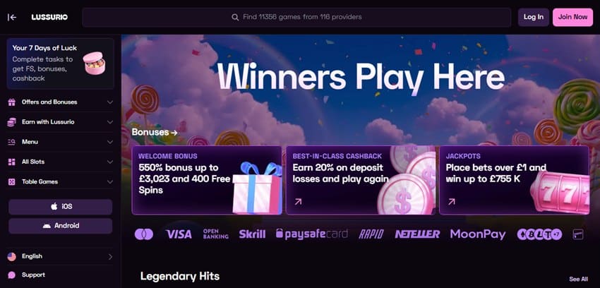 pike casino sister sites lussurio