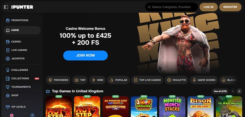 casino lab sister sites mr punter
