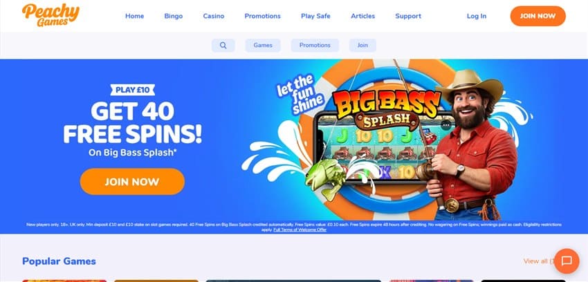bingo stars sister sites peachy games