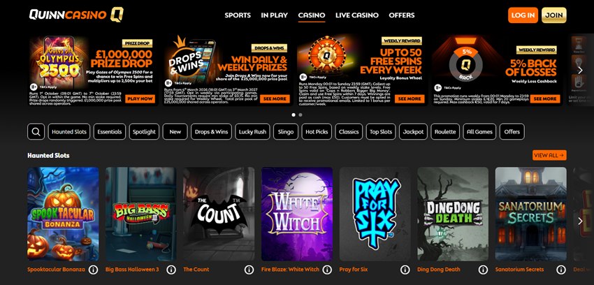 quinnbet sister sites quinncasino