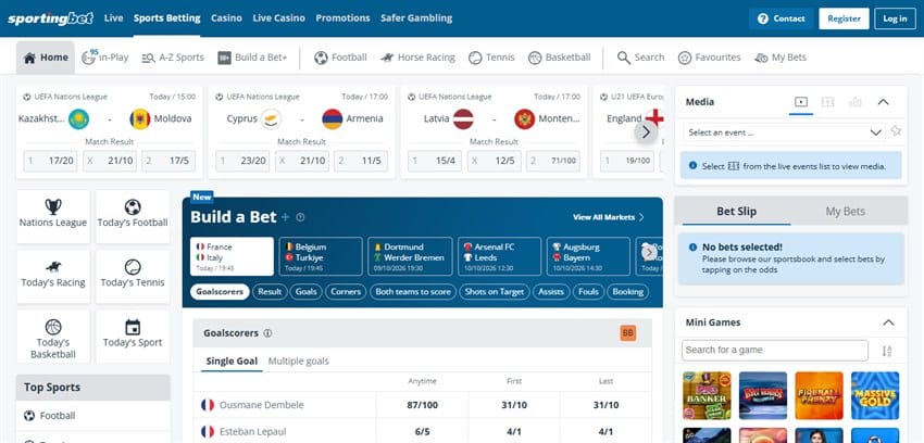 quinnbet sister sites sportingbet