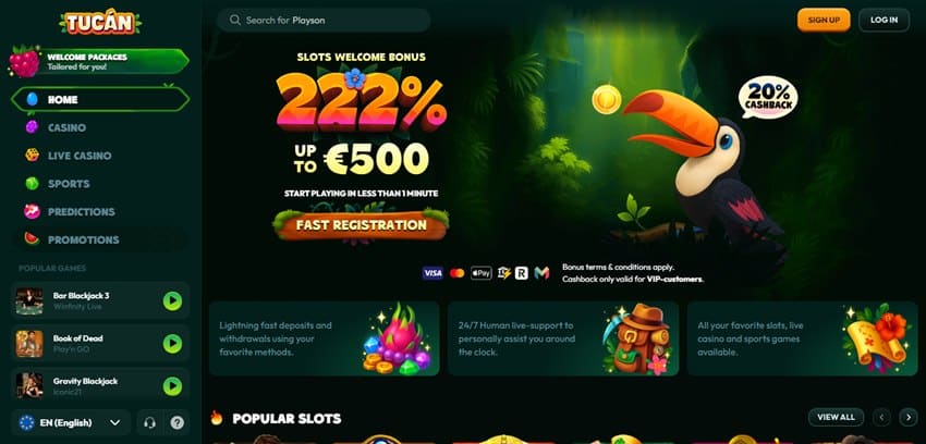 kingdom casino sister sites tucan casino